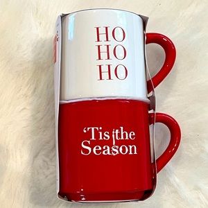 Target 🎯 2pk Stackable Christmas Mugs